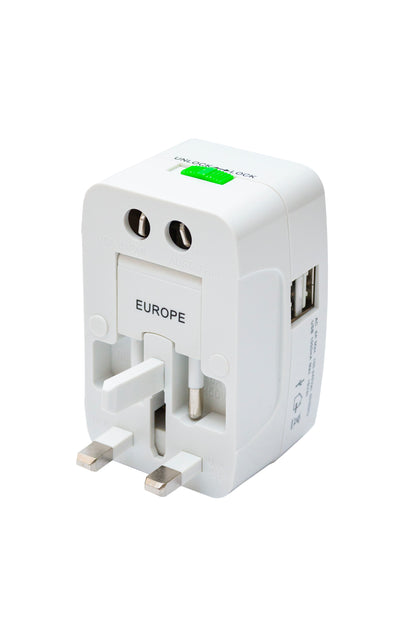 TA07 Universal Travel Adapter | Multi Travel Plug Adapter with Custom Logo Printing