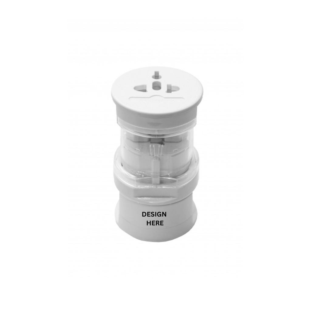 TA08 Universal Travel Adapter | Multi Travel Plug Adapter with Custom Logo Printing