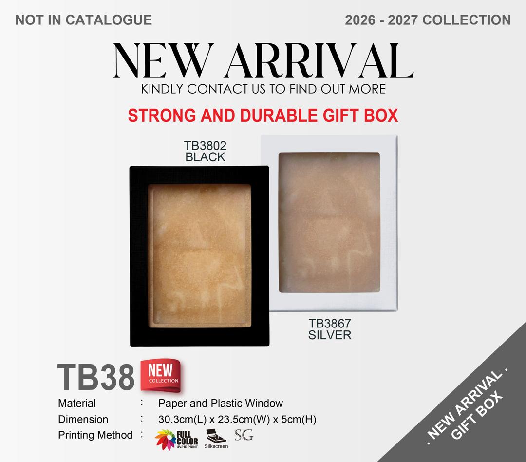 TB38 paper and plastic Window for hand & Face Towel