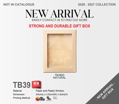 TB39 paper and plastic Window for Bath Towels & Towel  Set
