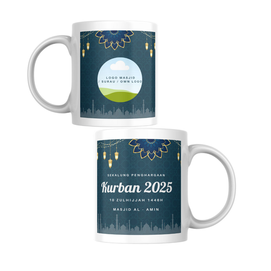 Ceramic mug with sublimation printing 400ml