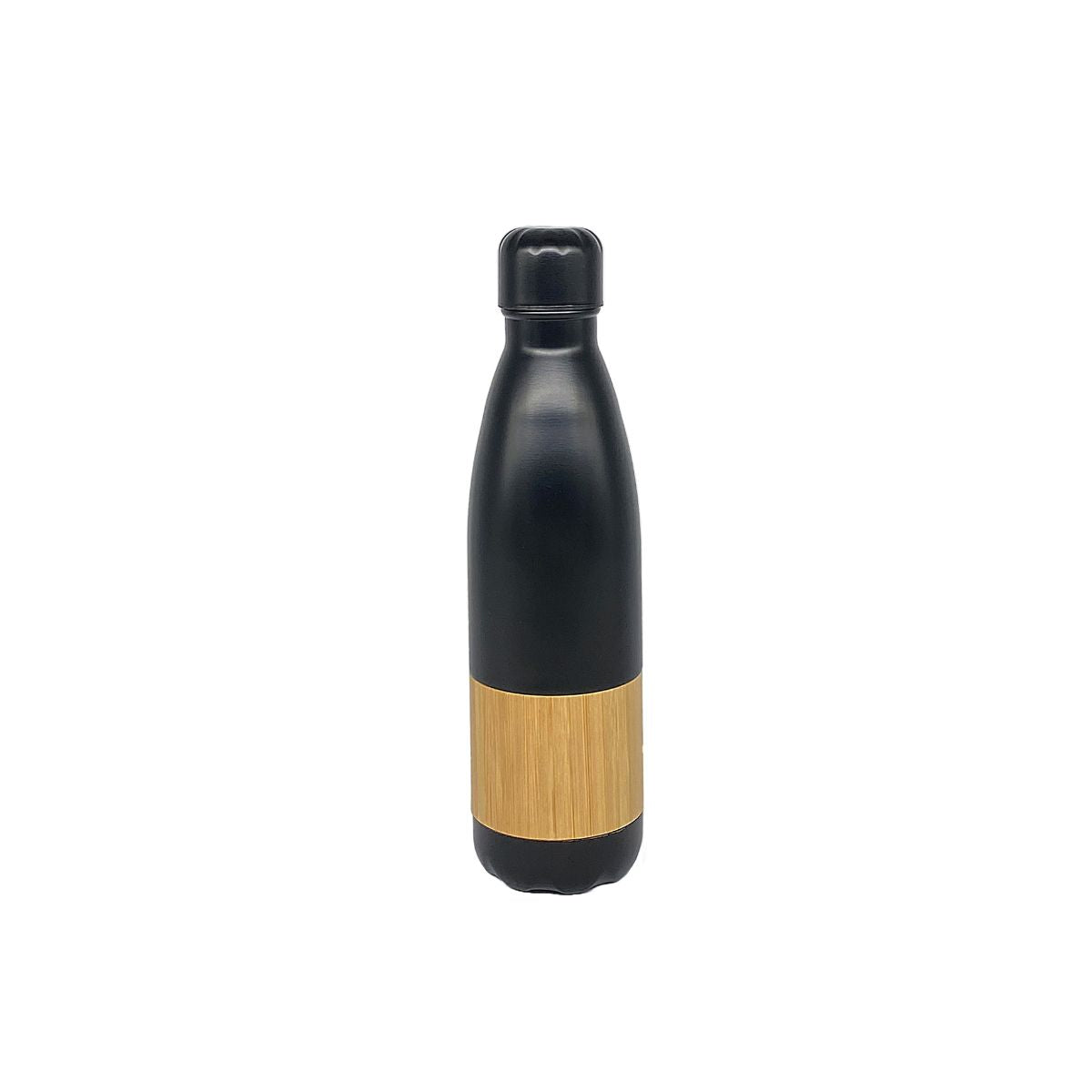 VF55 – 750ml Stainless Steel 304 Bottle (Matte, Bamboo Sleeve Look)