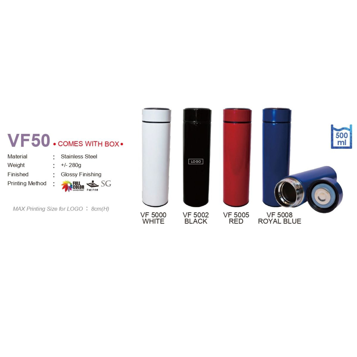 VF50 Vacuum Flask 500ml