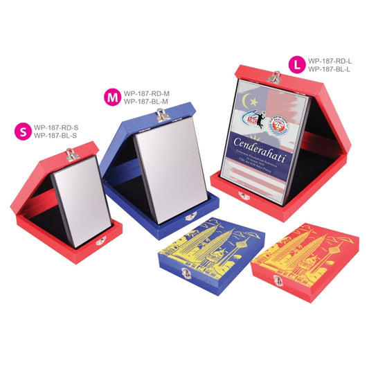 WP-187 Wooden Box plaque for award can custom printing 