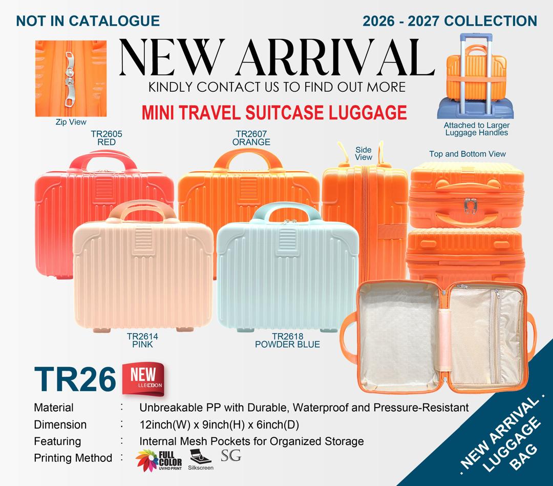 TR28 Mini Travel Suitcase Luggage Bag | Travel organiser Bag 12inch