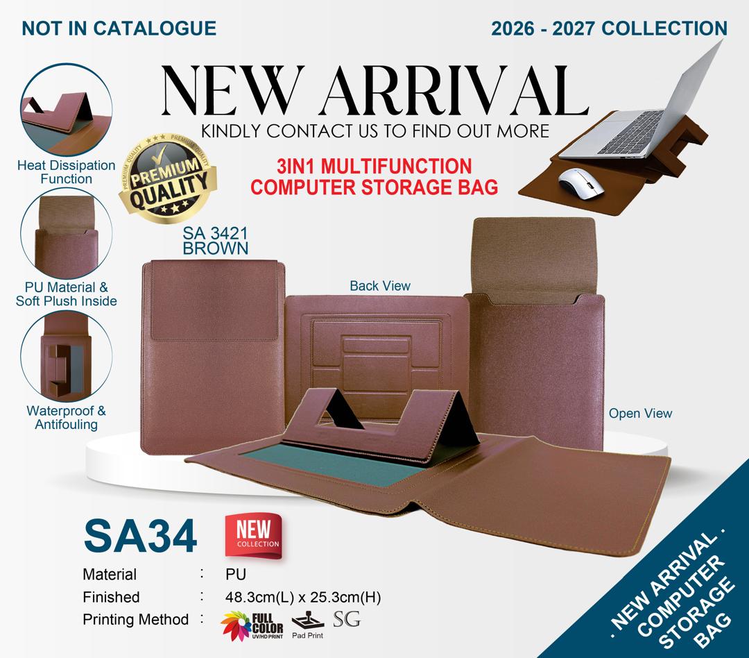 SA34 3 In 1 Multifunction Computer Storage Bag