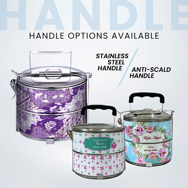 Classic 2 Tier Stainless Steel Tiffin Box - 12cm