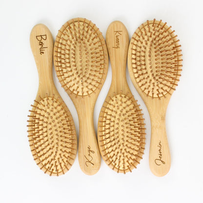 Personalised Gift Set - Wooden Hair comb with StandPhone