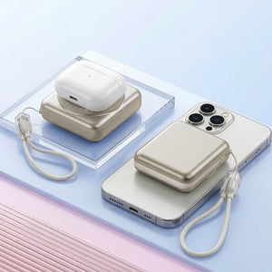 SOLARIS Compactus 10 Wireless Powerbank with Built-in Cable
