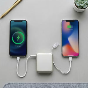 SOLARIS Compactus 10 Wireless Powerbank with Built-in Cable