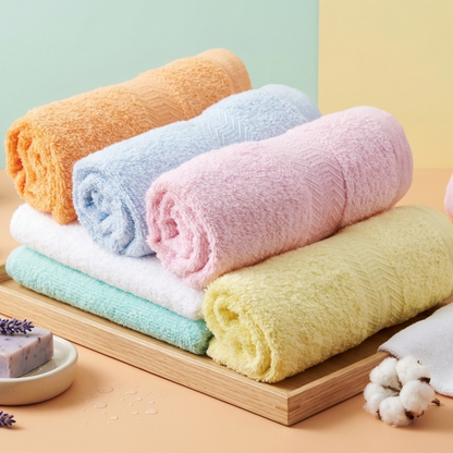 corporate gift set face towel cotton 