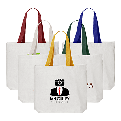 Duo Tone Canvas Bag Webbing Handle – 12oz