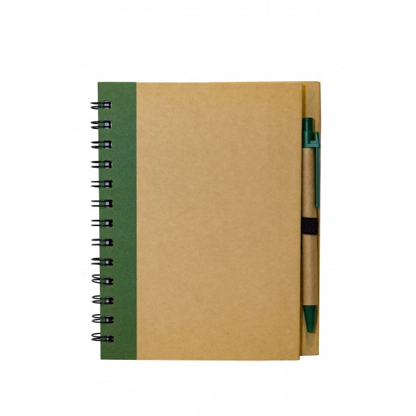 EC03 Eco Notepad with Pen - Custom Logo Printing