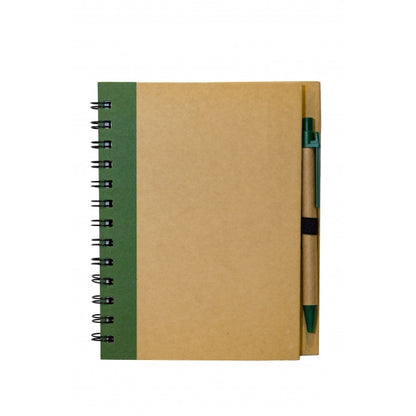 EC03 Eco Notepad with Pen - Custom Logo Printing
