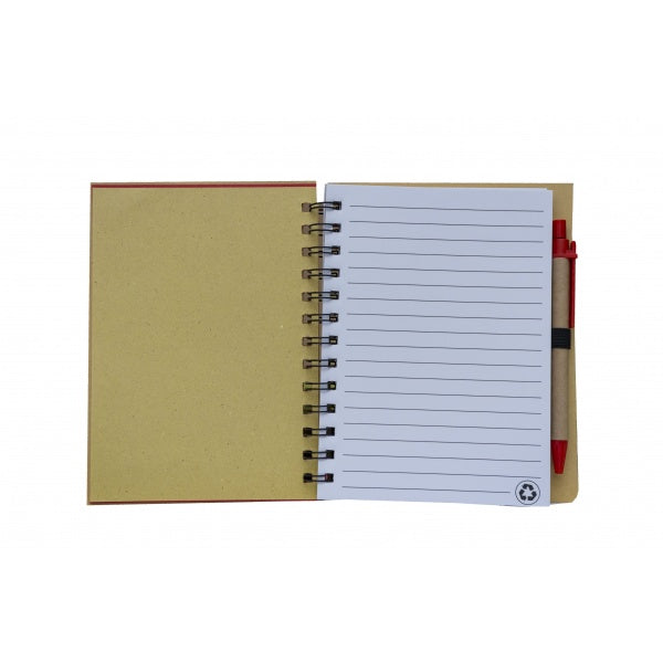 EC04 Eco Notepad with Pen - Custom Logo Printing