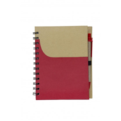 EC05 Eco Notepad with Pen - Custom Logo Printing