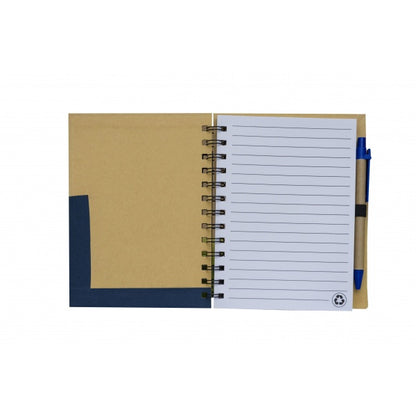 EC05 Eco Notepad with Pen - Custom Logo Printing