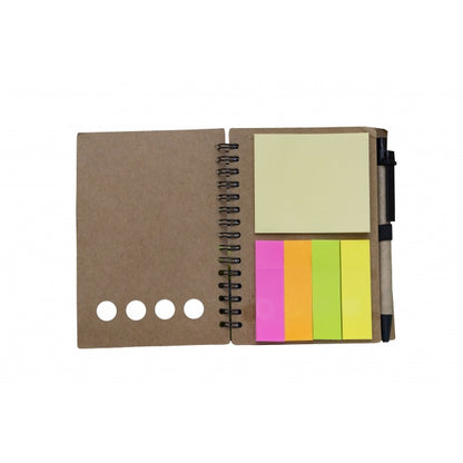 EC06 Eco Notepad with Pen - Custom Logo Printing