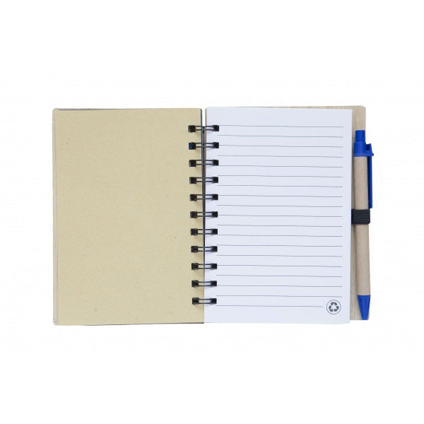 EC07 Eco Notepad with Pen - Custom Logo Printing