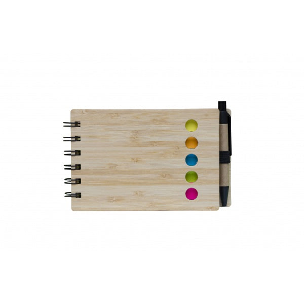 EC08 Eco Notepad with Pen - Custom Logo Printing