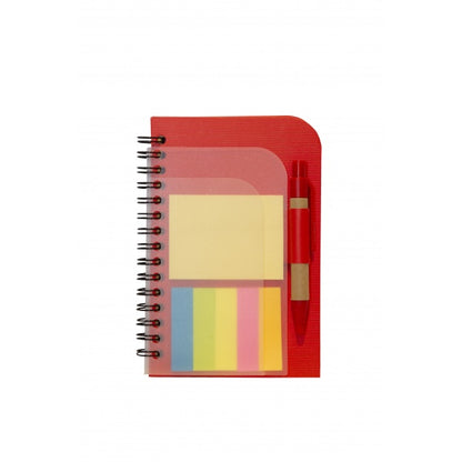 EC16 Eco Notepad with Sticky Notepad and Pen – Custom Logo Printing