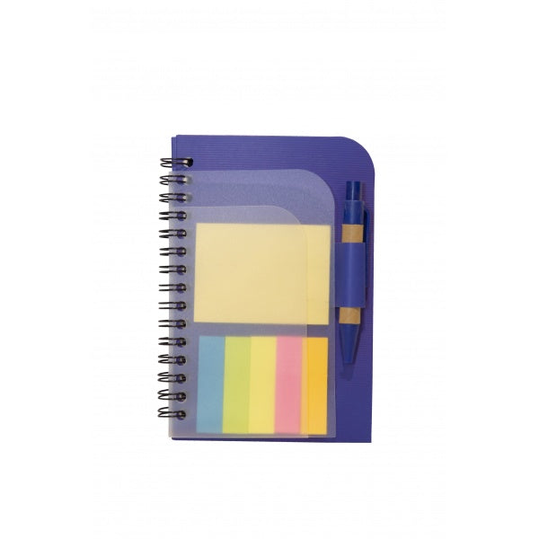 EC16 Eco Notepad with Sticky Notepad and Pen – Custom Logo Printing