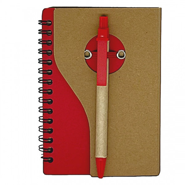 EC24 Eco Notepad with Pen – Custom Logo Printing