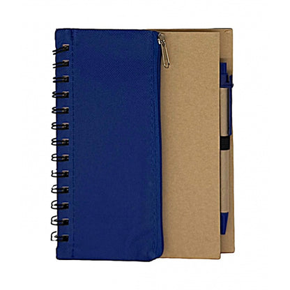 EC25 Eco Notepad with Non-Woven Pouch with Pen – Custom Logo Printing