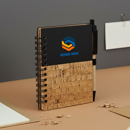EC27 Eco Notepad with Pen – Custom Logo Printing