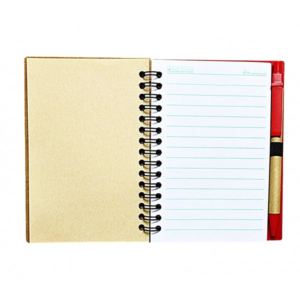 EC33 Eco Notepad with Pen  – Custom Logo Printing