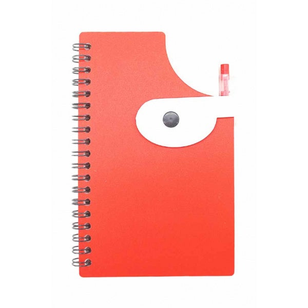 EC39 PVC Notepad with Pen - Custom Logo Printing