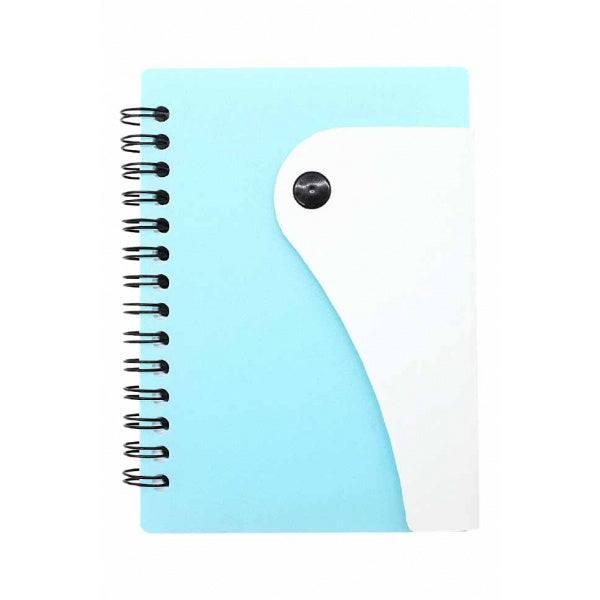 EC40 PVC Notepad with Pen - Custom Logo Printing