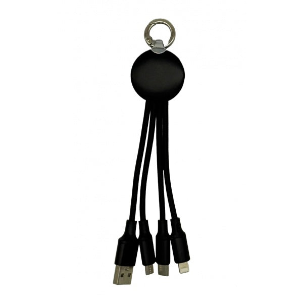 EP36 3-in-1 Retractable USB Cable – Custom Logo Promotional Charging Cable