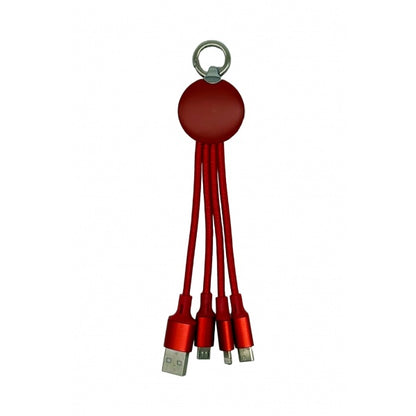 EP36 3-in-1 Retractable USB Cable – Custom Logo Promotional Charging Cable