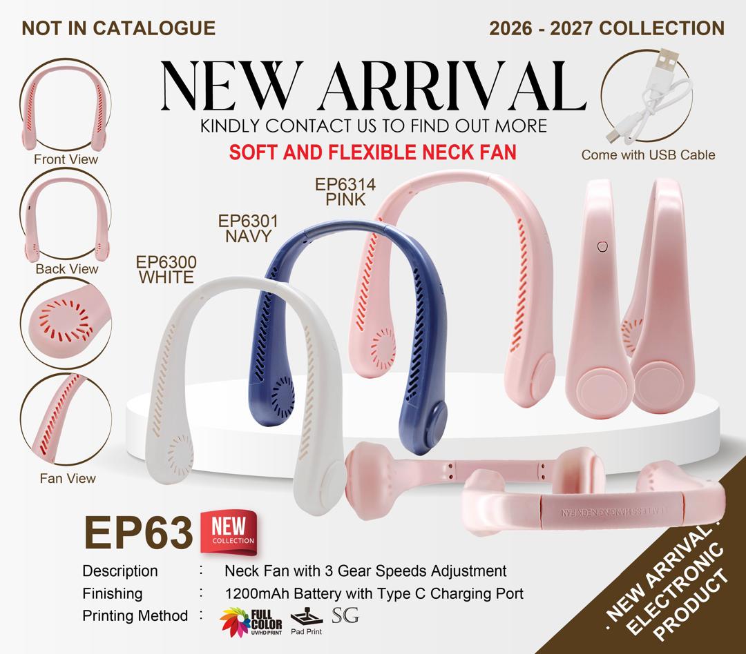 EP63  EP63 Portable Neck Fan Hand Free