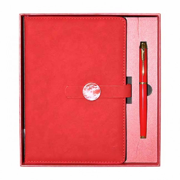 GB02 Gift Box Set Notebook & Metal Pen