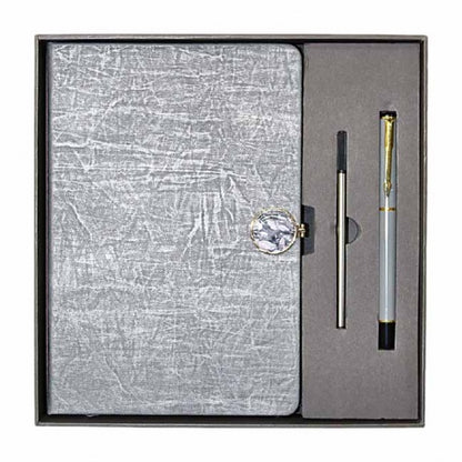 GB03 Gift Box Set Notebook & Metal Pen