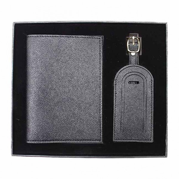 GB04 Gift Box Set Passport Holder & Luggage Tag