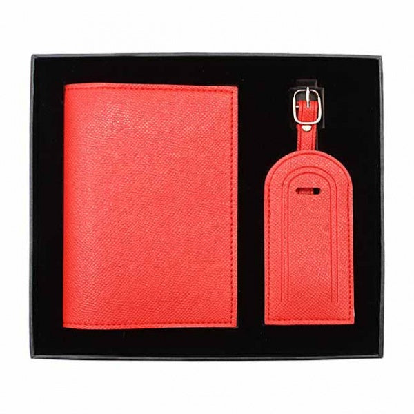 GB04 Gift Box Set Passport Holder & Luggage Tag