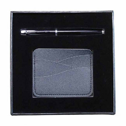 GB09 Gift Box Set Card Holder & Metal Pen