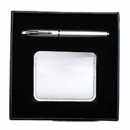 GB09 Gift Box Set Card Holder & Metal Pen