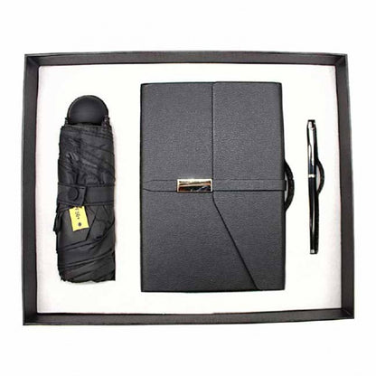 GB16 Gift Box Set Umbrella , Notebook & Metal Pen
