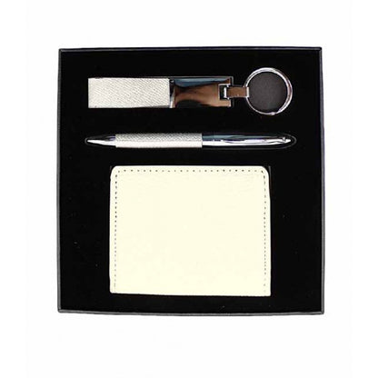 GB19 3 in 1 Gift Box Set Card Holder , Key Holder & Metal Pen