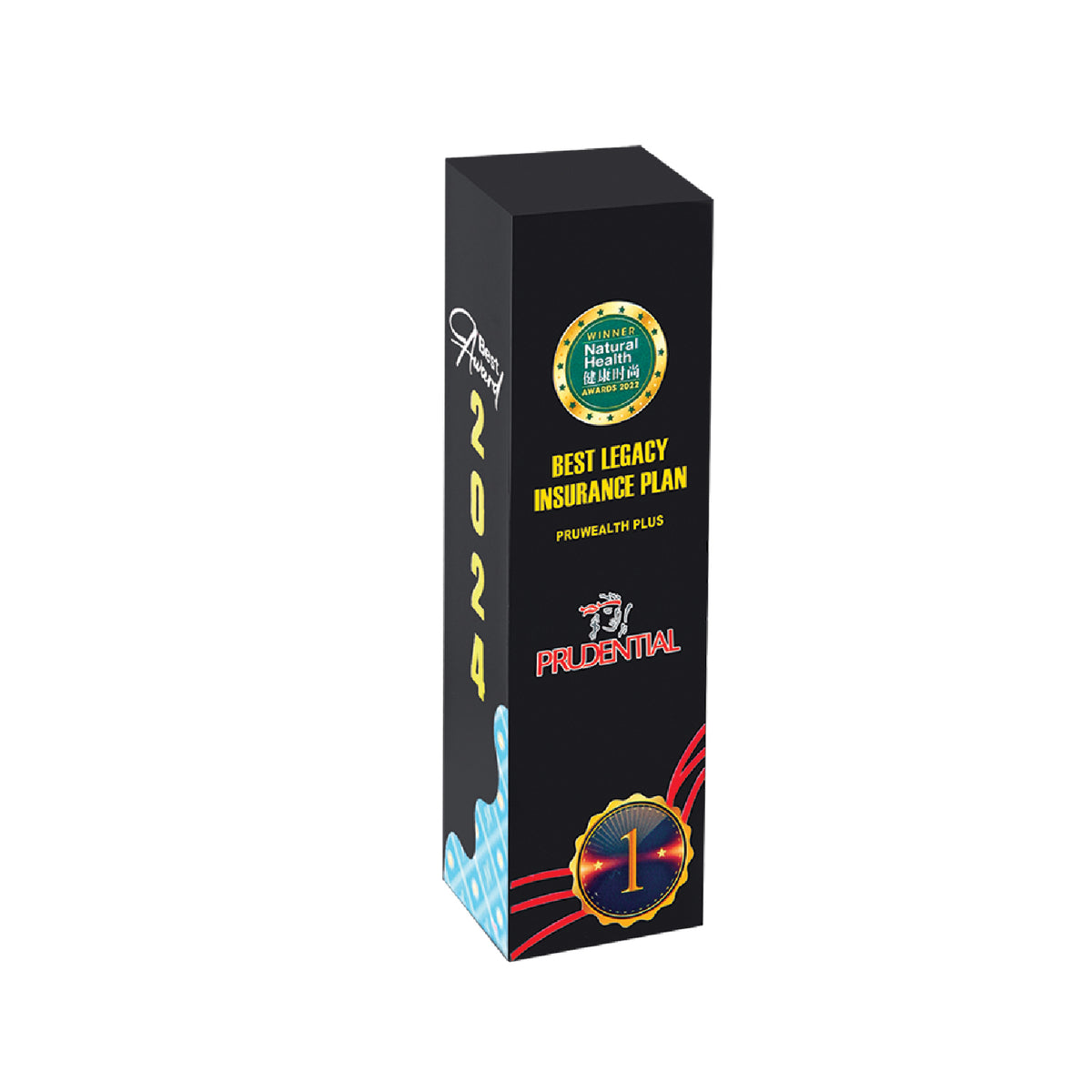 Black Crystal Plaque (CP3829)
