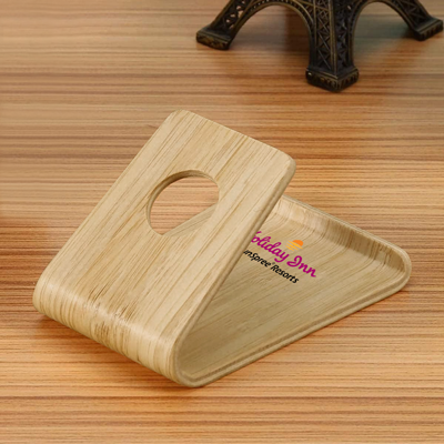 GTST04 Natural Wooden Smartphone Stand