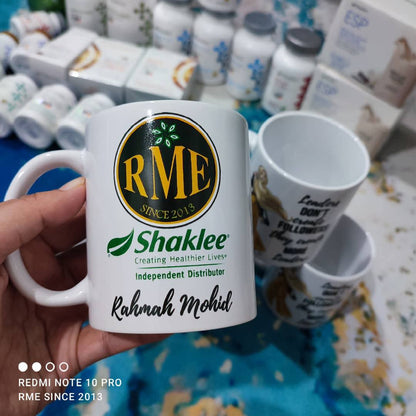 Ceramic mug with sublimation printing 400ml