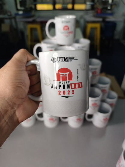 Ceramic mug with sublimation printing 400ml