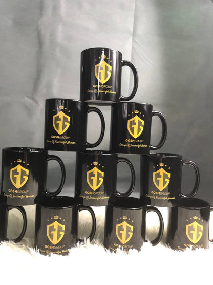 CR08 Colour Ceramic mug with 1 Colour printing 400ml