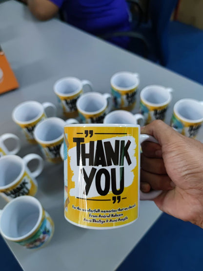 Ceramic mug with sublimation printing 400ml