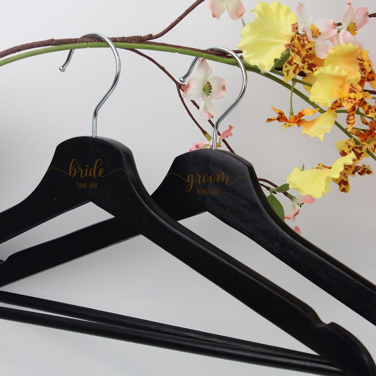 Wooden Hanger with personalised name